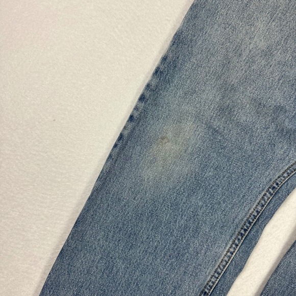 Levis 505 Regular Fit Jeans Size 34x30 Straight Leg Fit - Picture 2 of 8